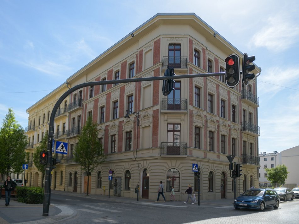 Kamienice z ul. Rewolucji 1905 r. 13, 15 i 17 po remoncie