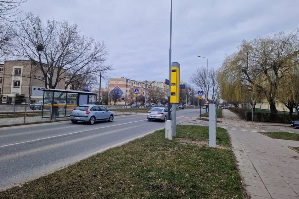 Łódź. Lokalizacje fotoradarów, systemów Red Light oraz odcinkowych pomiarów prędkości