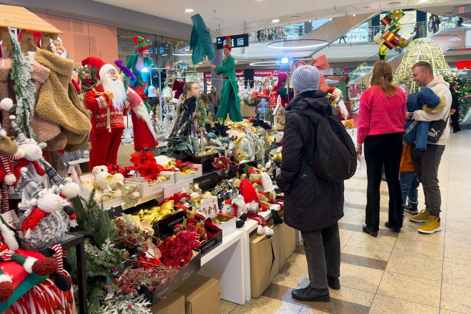 Przedświąteczna gorączka w Galerii Łódzkiej. Ile osób zdecydowało się na zakupy?