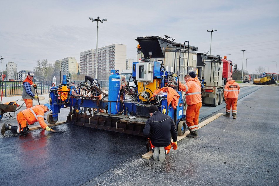 Łódź. Remont wiaduktu na ul. Maratońskiej w Łodzi
