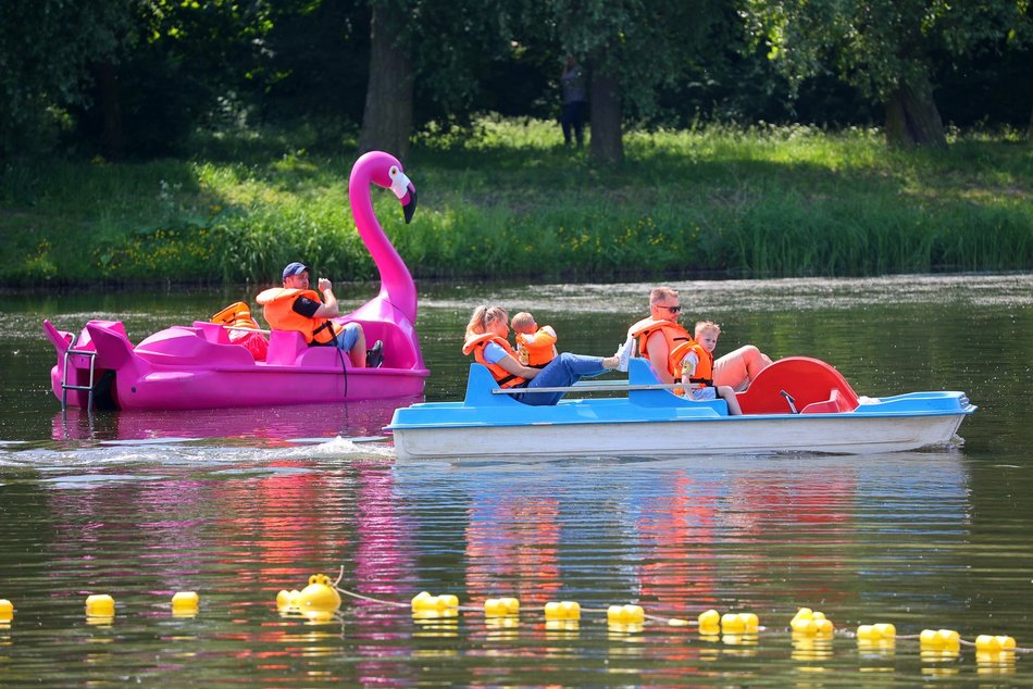 Łódź. Aktywność nad wodą