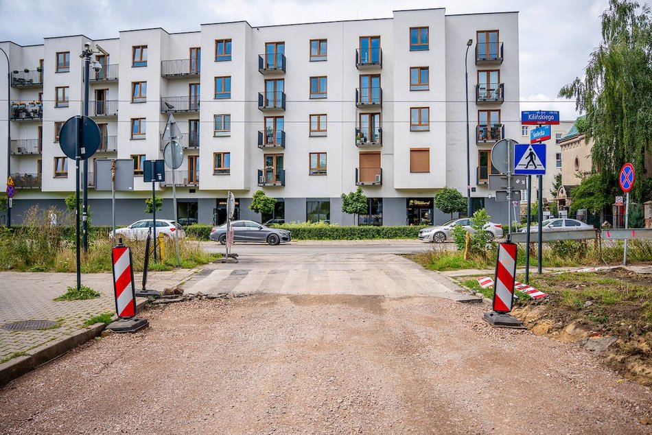 Łódź. Remont Siedleckiej w Łodzi postępuje. Pierwsze efekty są już widoczne!