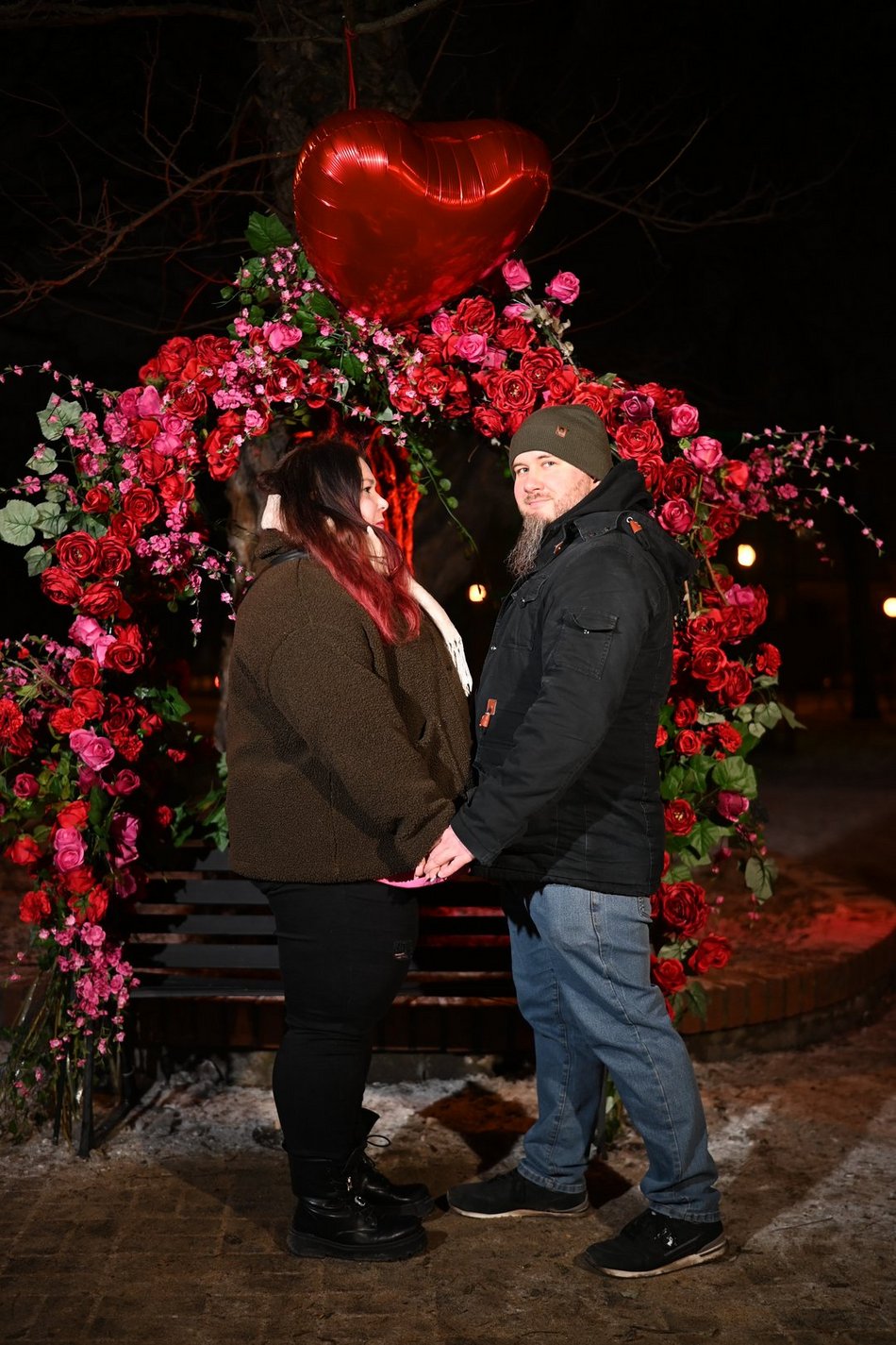 Łódź. Walentynki w Pasażu Rubinsteina w Łodzi. Aż czuć miłość w powietrzu!