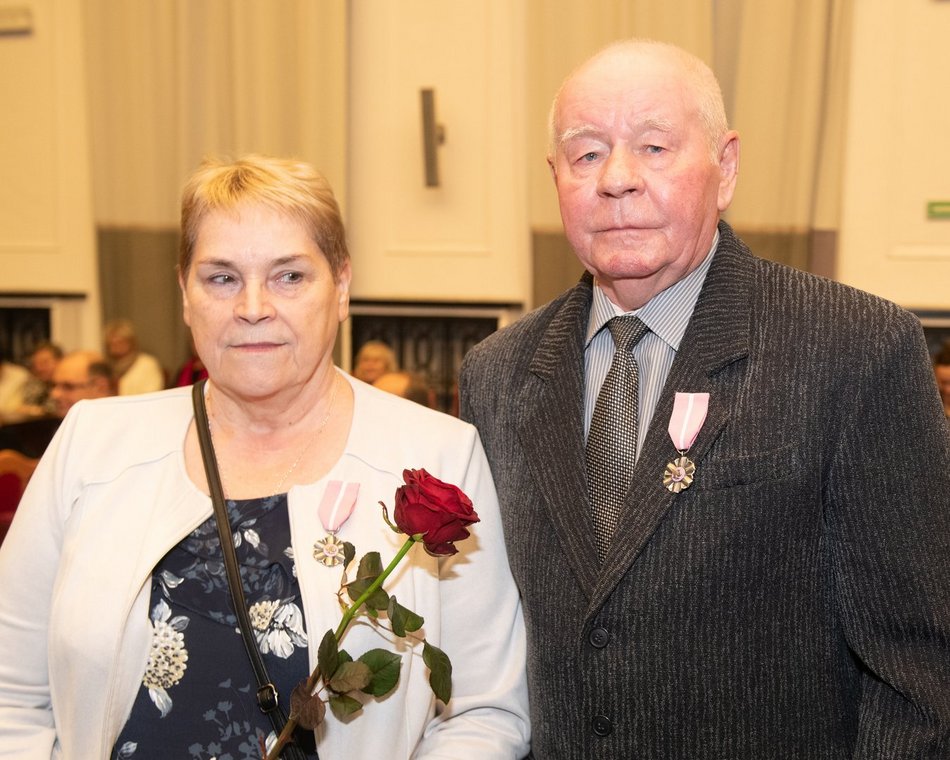 Medale dla małżeństw z Łodzi