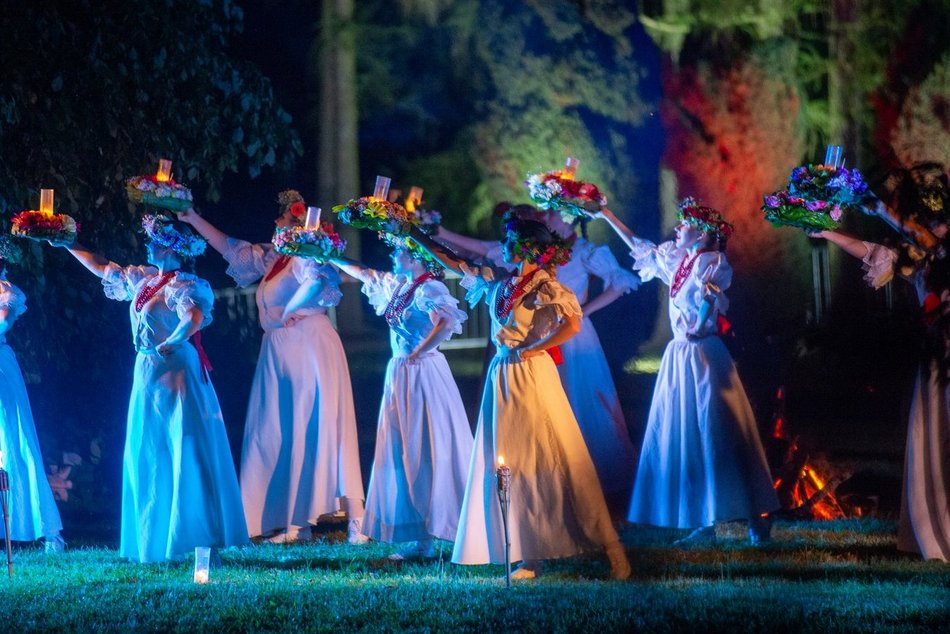 Noc Świętojańska w Ogrodzie Botanicznym w Łodzi