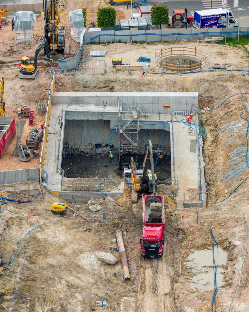 Łódź. Tunel pod Łodzią. Zobacz, gdzie swoją pracę zakończy tarcza Katarzyna