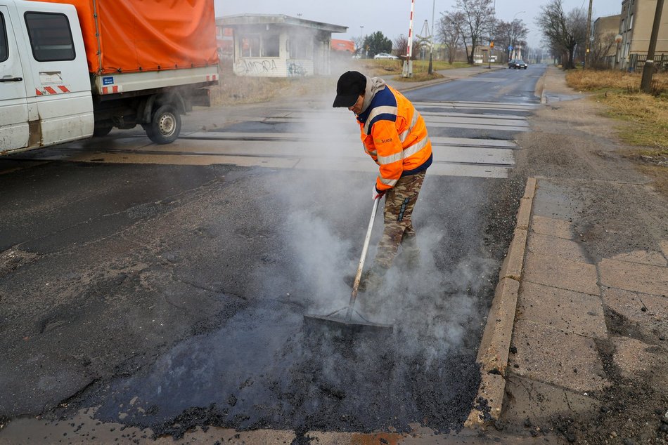 Naprawa nawierzchni ul. Wieniawskiego