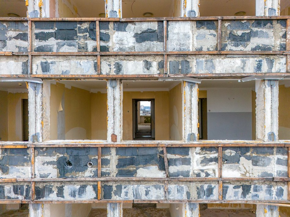 Rozbiórka hotelu Światowit