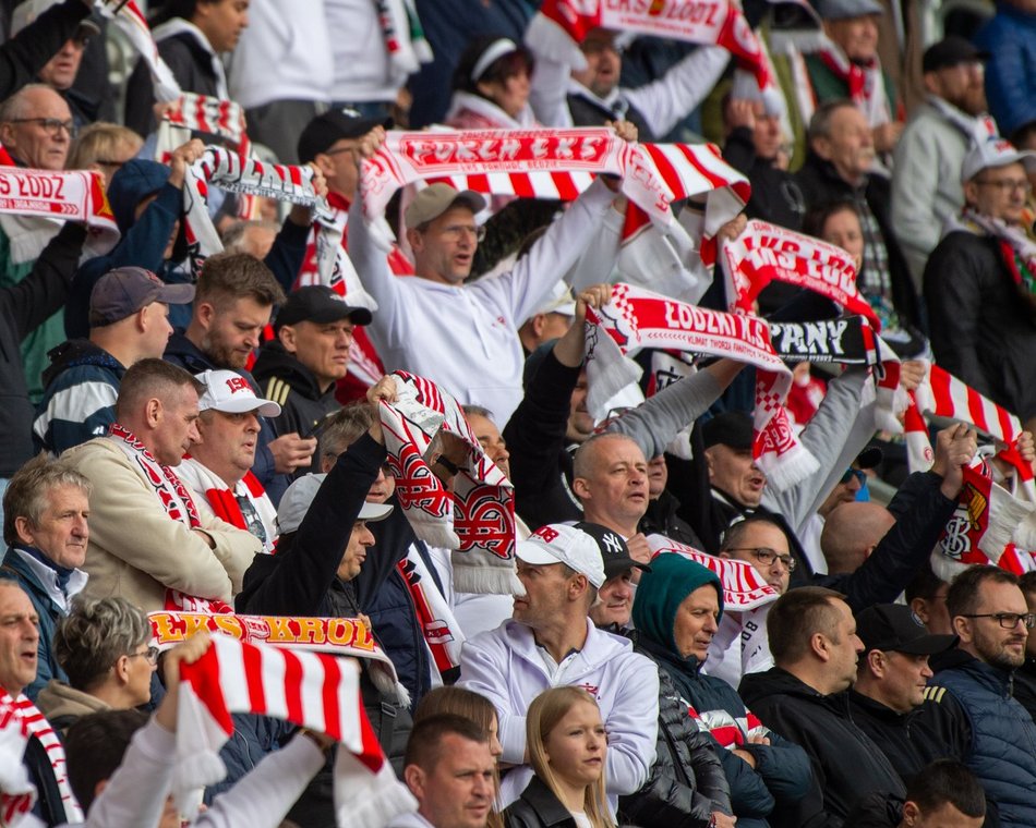 Łódź. Kibice na meczu ŁKS Łódź - Stal Rzeszów. Byłeś/aś? Znajdź się w galerii zdjęć!