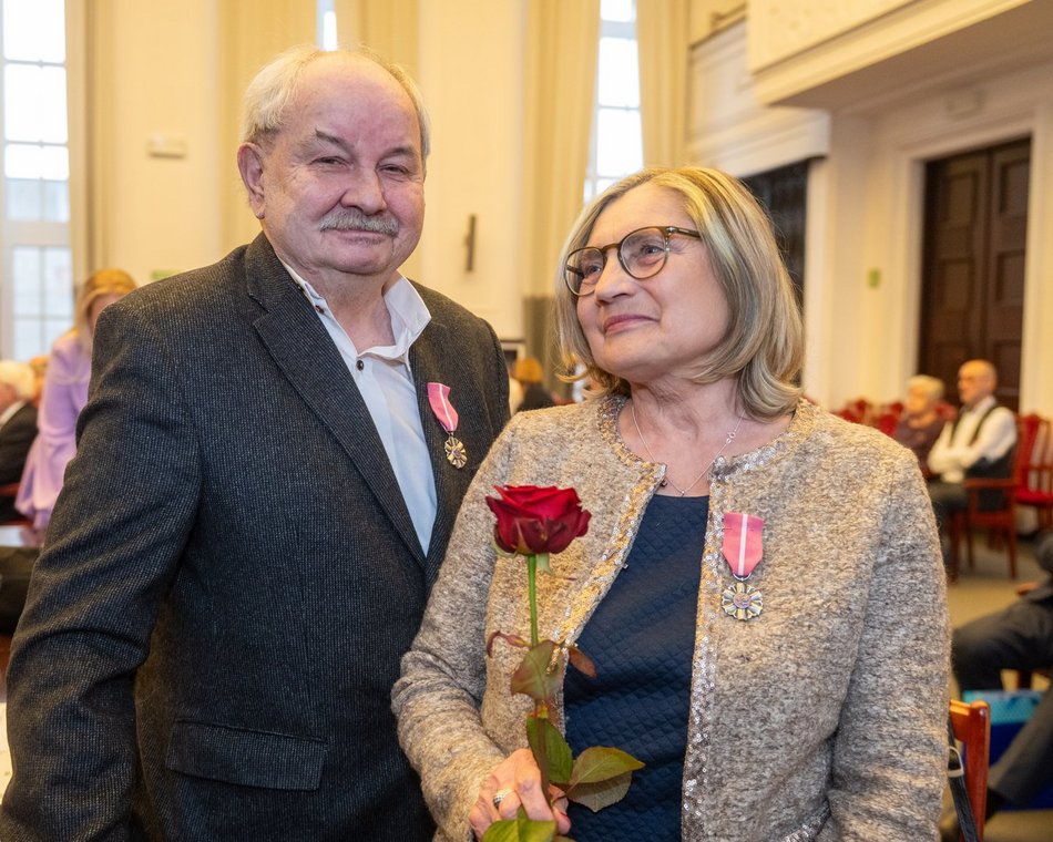 Łódź. Medale za długoletnie pożycie małżeńskie