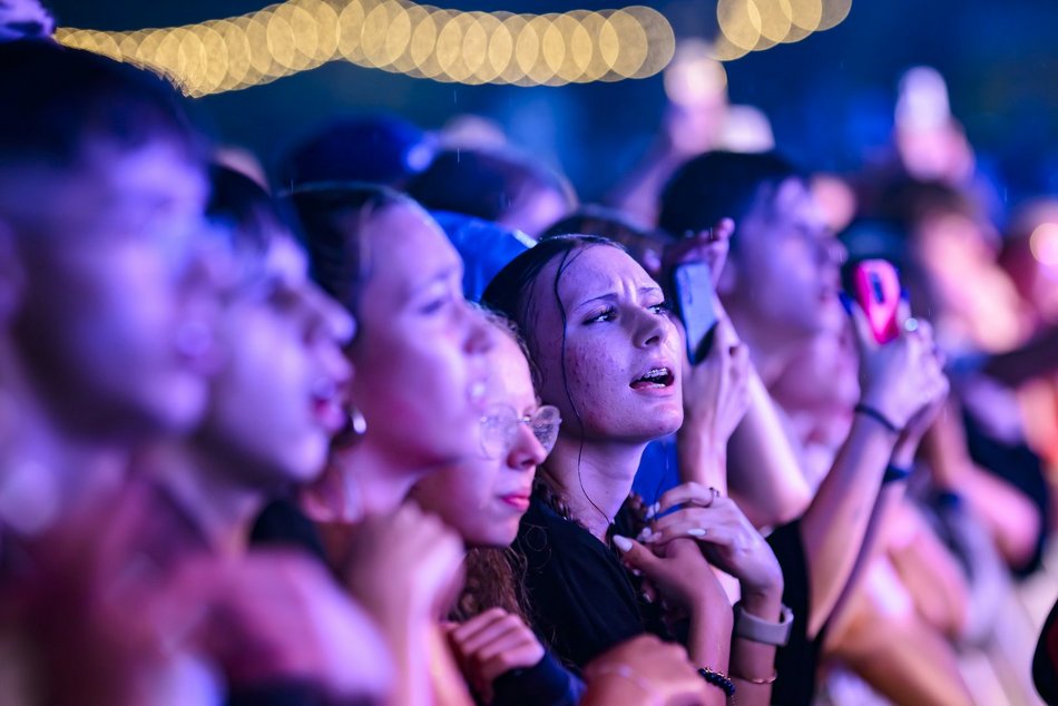 Sobel zaśpiewał na Łódź Summer Festival 2025. Rozkołysał cały tłum!