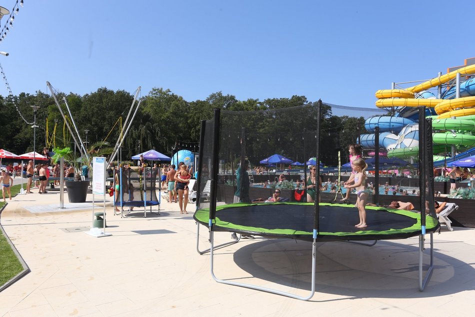 Wyskocz na trampoliny w Aquaparku Fala w Łodzi!