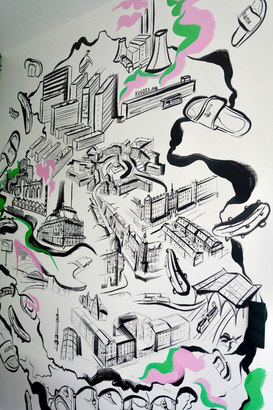 Odświeżona siedziba kultowej marki Kubota. Zapisz ten adres w Łodzi!