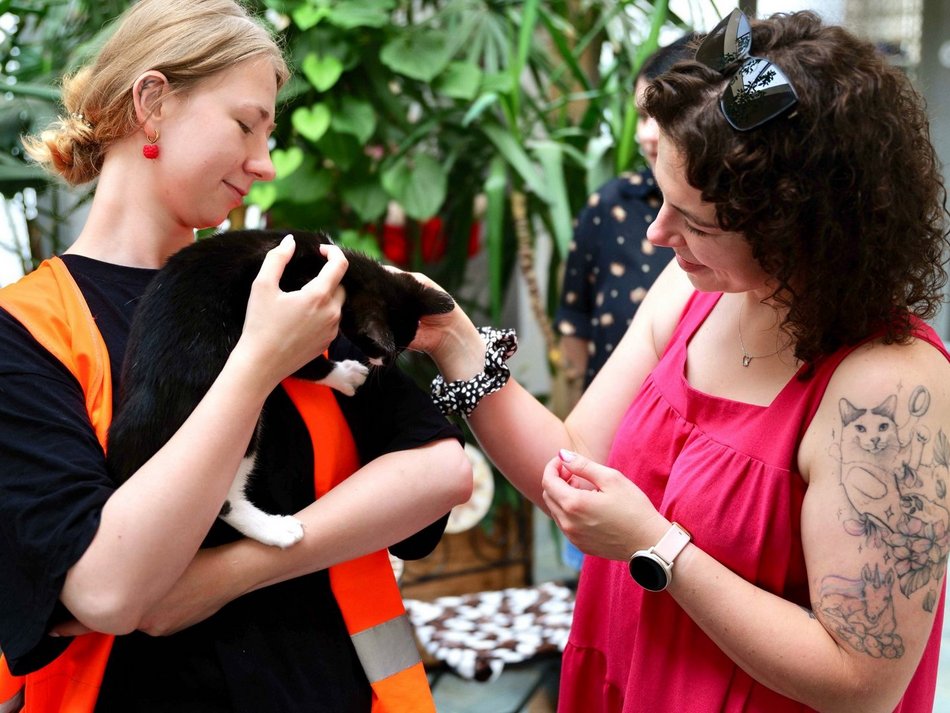 Łódź. Wolontariusze