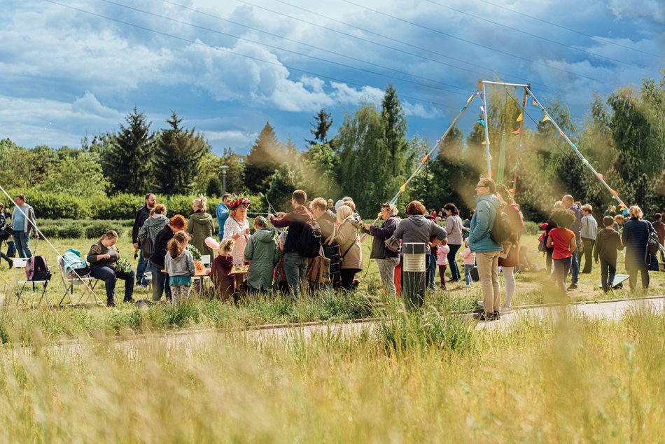 Piknik z okazji letniego przesilenia parku Ocalałych