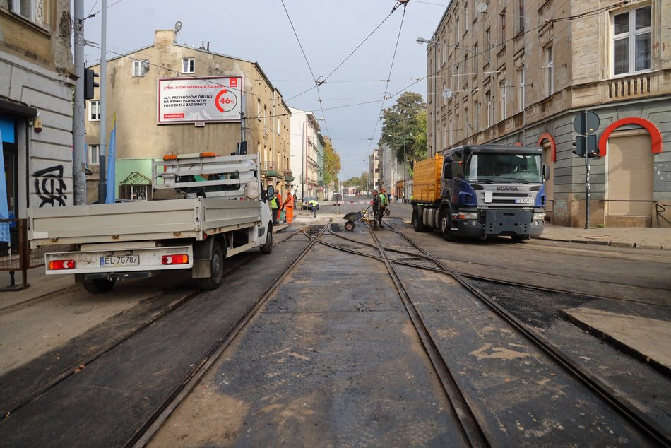 Remont Wojska Polskiego. Otwarcie Zgierskiej i przejazd przez plac Kościelny. Zmiany MPK Łódź