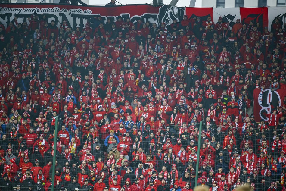 Zdjęcia z meczu Widzewa Łódź z Cracovią