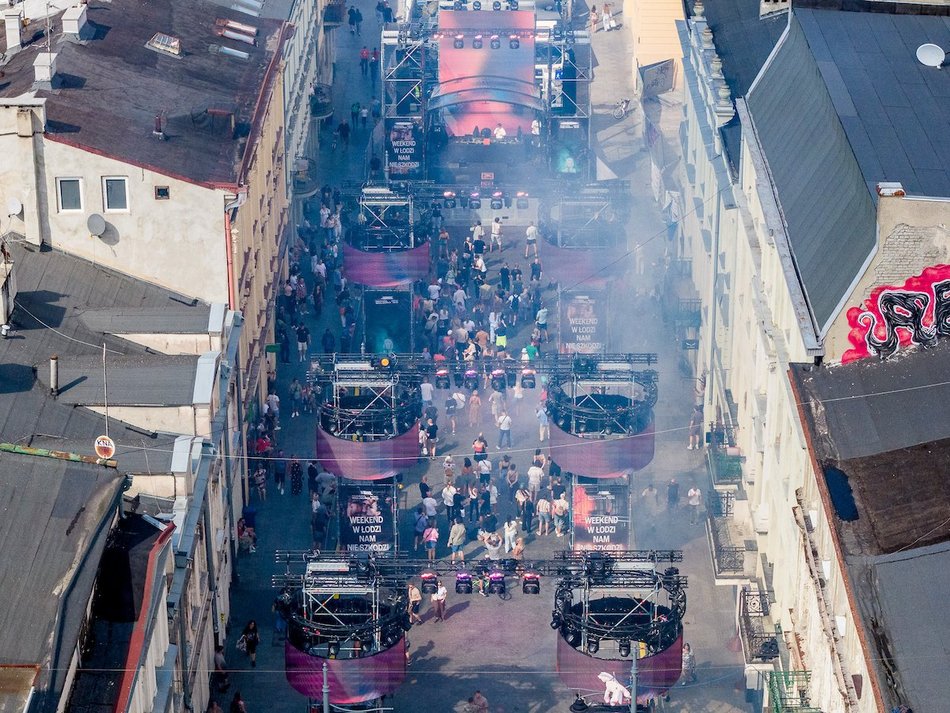 Łódź. To jeszcze nie koniec Parady Wolności 2025 w Łodzi. Czas na sjestę przy Piotrkowskiej!