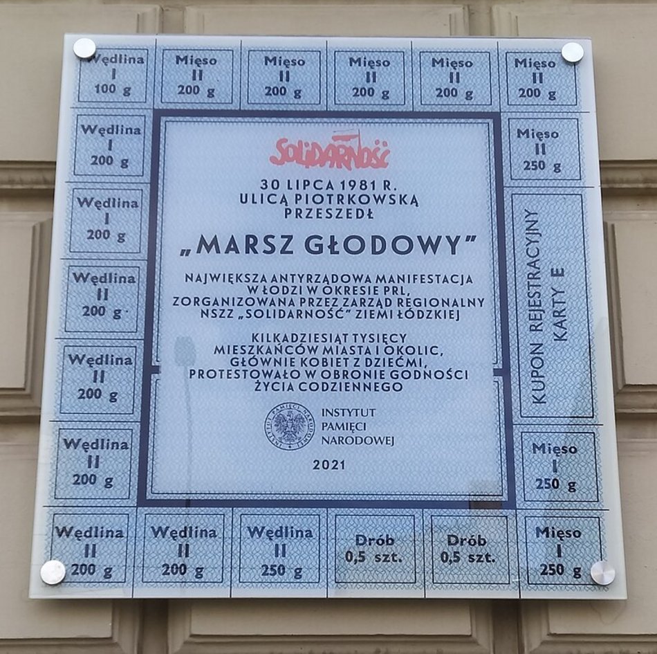 Łódź. Trudne życie na kartki. Fala protestów w Łodzi i całym kraju