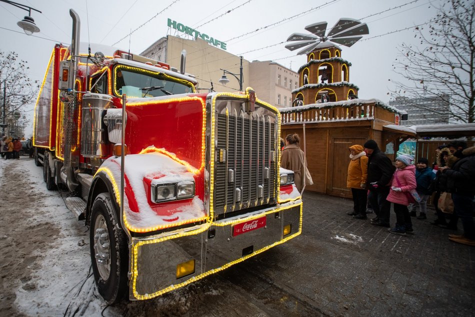 Ciężarówka Coca Coli
