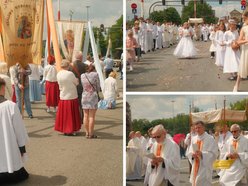 Łódź. Boże Ciało w Łodzi. Ulicami miasta przeszła procesja z kościoła M.B. Zwycięskiej