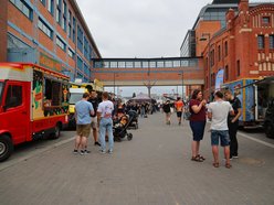 Łódź. EC1 Łódź na 602. Urodziny Łodzi