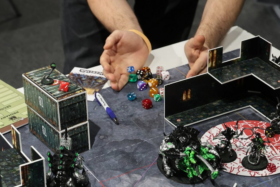 Łódź. Warhammer 40,000 opanował EC1 Łódź! Zobacz, jak wygląda zmagania na turnieju bitewniaków