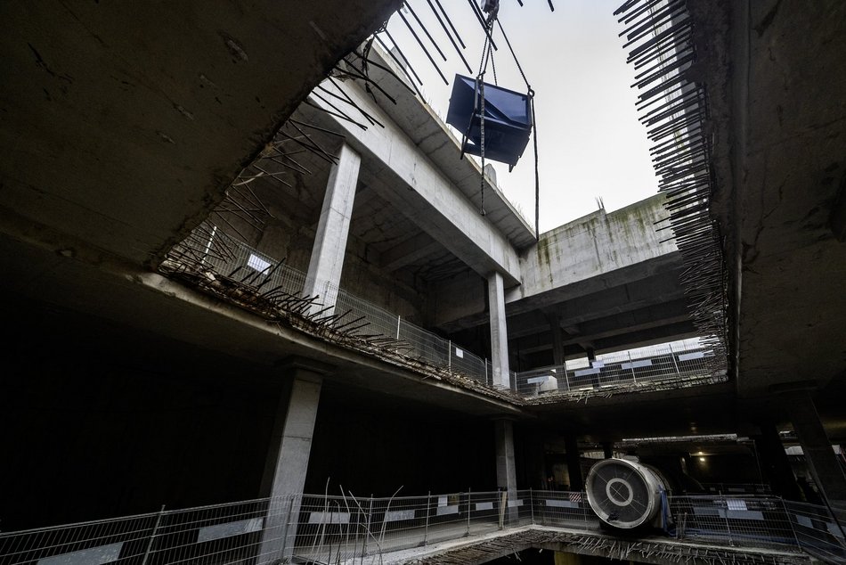 Tunel pod Łodzią. Budowa stacji Łódź Polesie od środka
