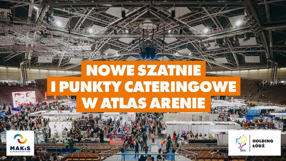 Nowe inwestycje w Atlas Arenie i stadionie Widzewa Łódź. Mobilne trybuny, nowy ekran, Sky Bar i więcej