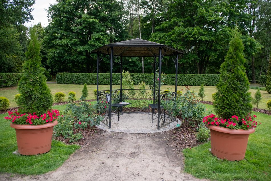 Ogród Fabrykanta w Ogrodzie Botanicznym w Łodzi