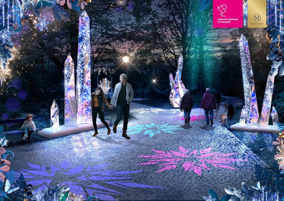 wizualizacja parku rozrywki