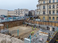 Tunel pod Łodzią. Budowa stacji Łódź Śródmieście nie zwalnia tempa