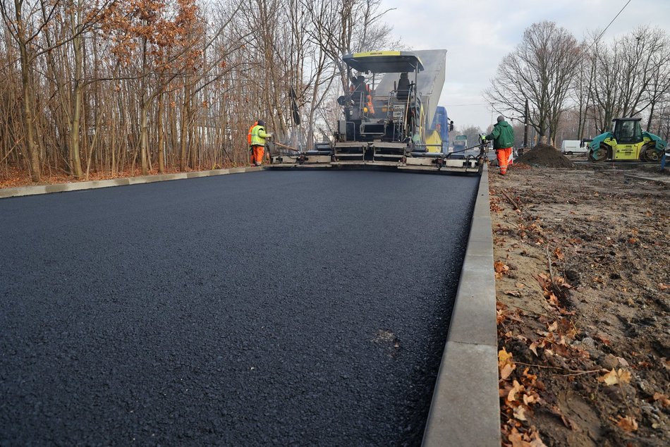 Remont Szczecińskiej i Wici w Łodzi