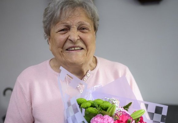 Łódź. Pani Wanda z Retkini świętuje swoje 100. urodziny! Wszystkiego najlepszego!