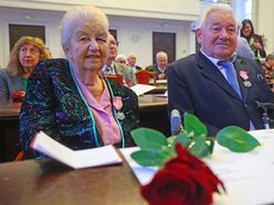 Łódź. Medale za długoletnie pożycie małżeńskie. Rekordziści są razem od 66 lat!
