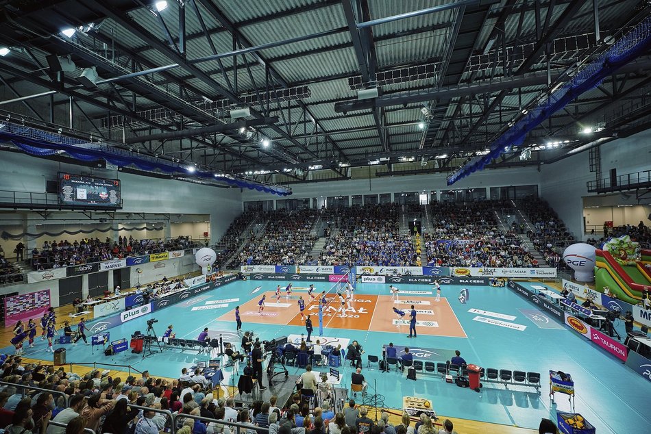 Łódź. PGE Budowlane Łódź - KS DevelopRes Rzeszów. Byłeś/aś na meczu? Znajdź się w galerii!