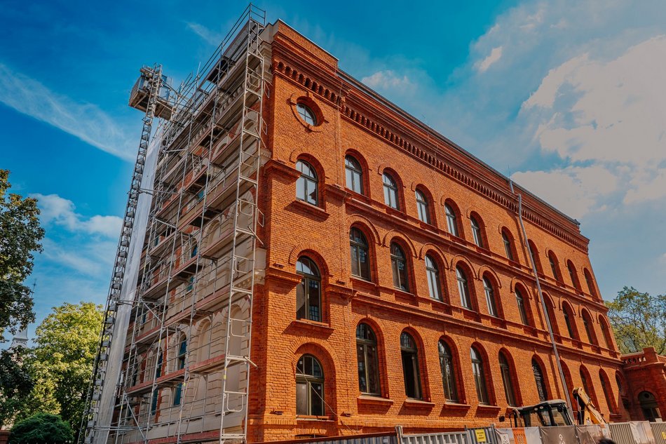 Remont kantoru fabryki Poznańskiego