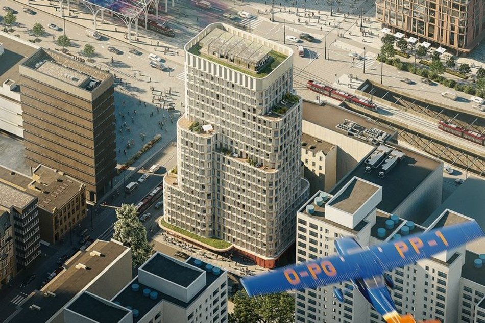 Zmiany w najwyższych budynkach w Łodzi