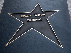 Uroczyste odsłonięcie gwiazdy braci Warner w Alei Gwiazd na Piotrkowskiej w Łodzi