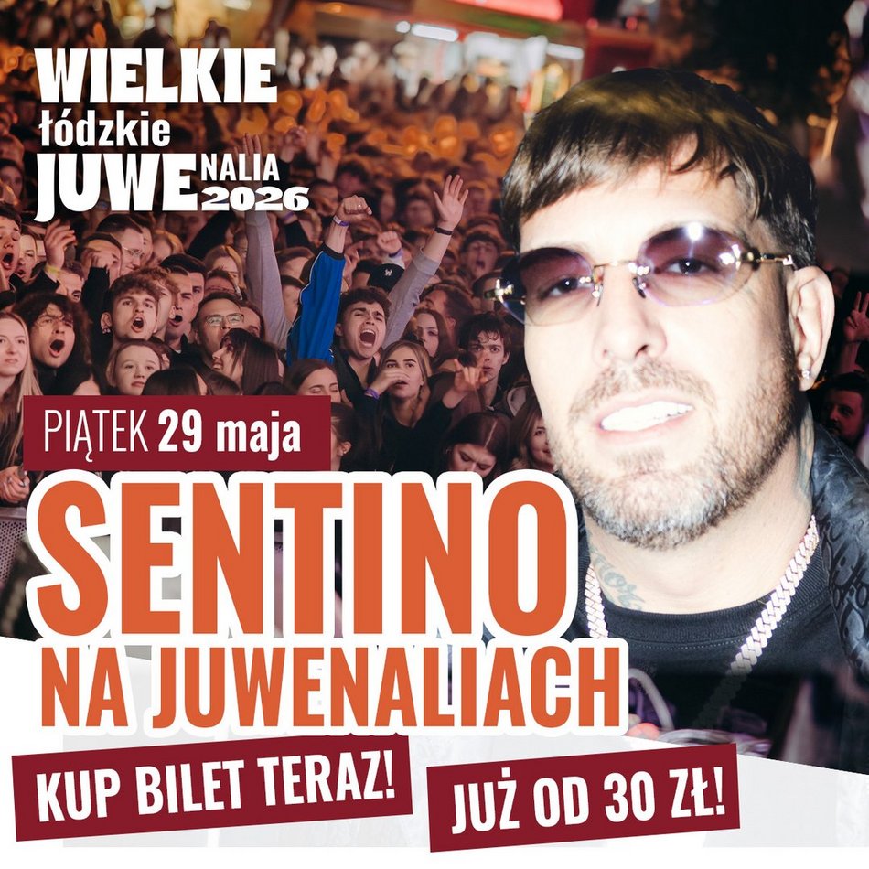 Łódź. Juwenalia 2026 w Łodzi. Line-up dzień po dniu, mapa, bilety i informacje organizacyjne