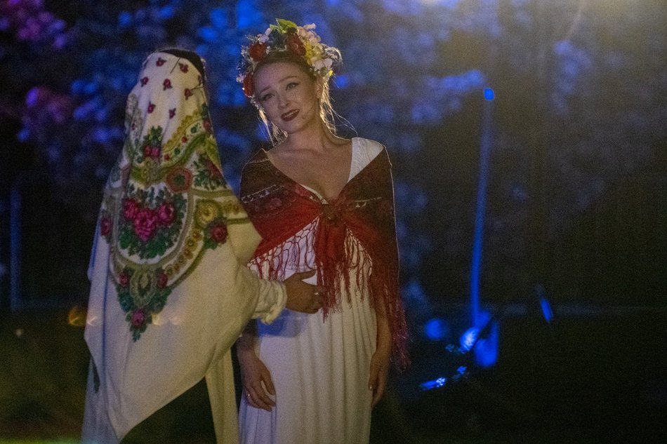 Łódź. Noc Świętojańska w Ogrodzie Botanicznym w Łodzi
