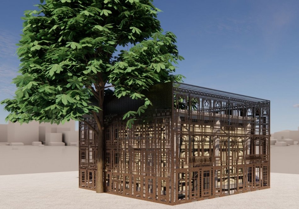 Łódź. Artystyczne osłony dla transformatorów w Łodzi. Nocą przypominają ażurowe lampiony!