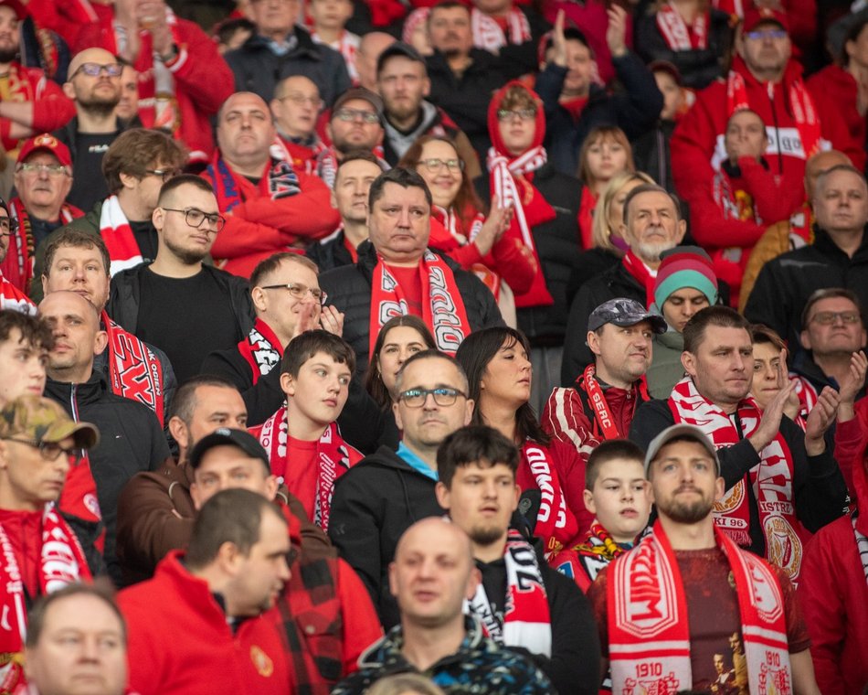 Łódź. Widzew Łódź - Jagiellonia Białystok. Byłeś/aś na meczu? Znajdź się w galerii zdjęć