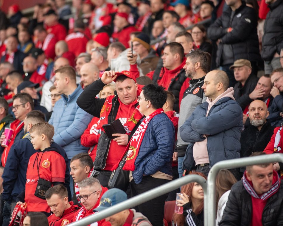 Łódź. Widzew Łódź - Jagiellonia Białystok. Byłeś/aś na meczu? Znajdź się w galerii zdjęć
