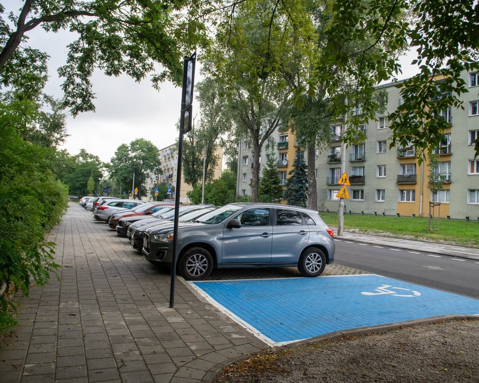 Ulica Ossowskiego po remoncie 