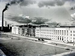 Plac Dąbrowskiego w Łodzi w 1930 r.