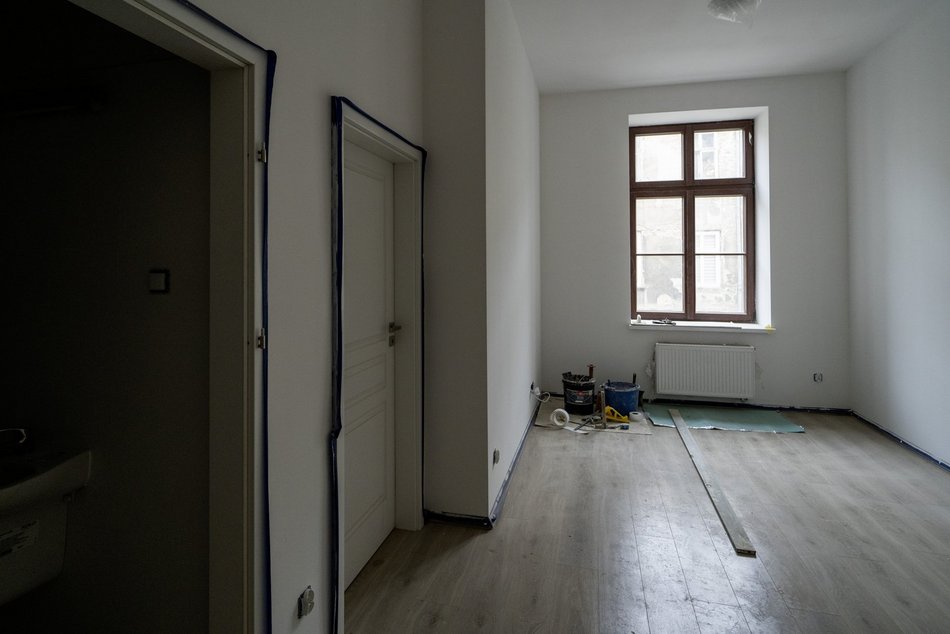 remontowana kamienica