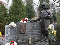 Grób kpt. S. Pogonowskiego na Starym Cmentarzu 