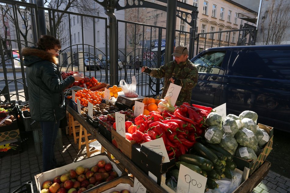 Targ Jaracza, skrzyżowanie Kilińskiego i Jaracz