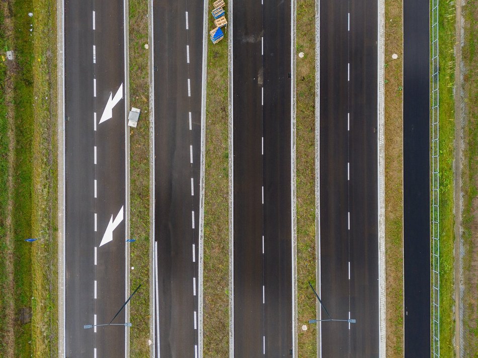 Trasa Górna w budowie